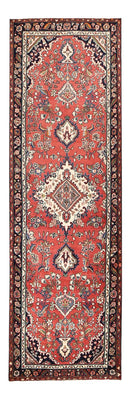 Alfombra de pasillo Alfombra persa - Nómada - 348 x 111 cm - rojo claro