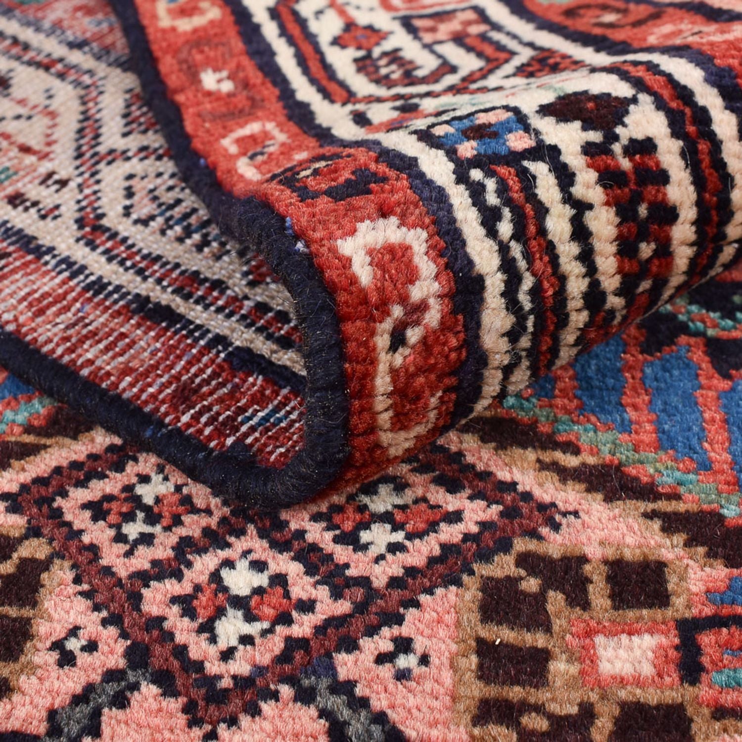 Alfombra de pasillo Alfombra persa - Nómada - 293 x 86 cm - multicolor