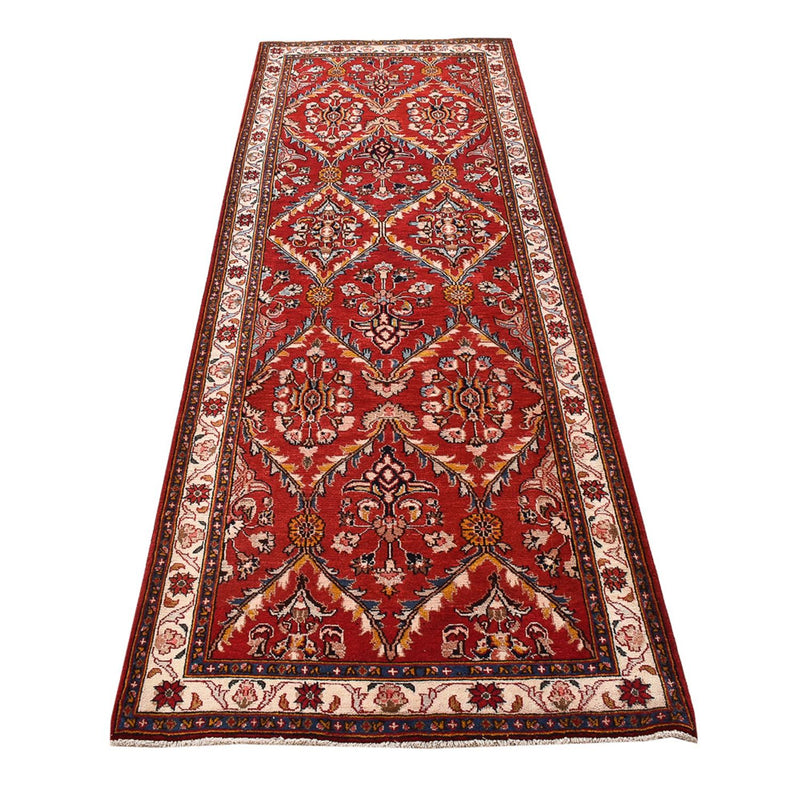 Alfombra de pasillo Alfombra persa - Clásica - 276 x 93 cm - rojo