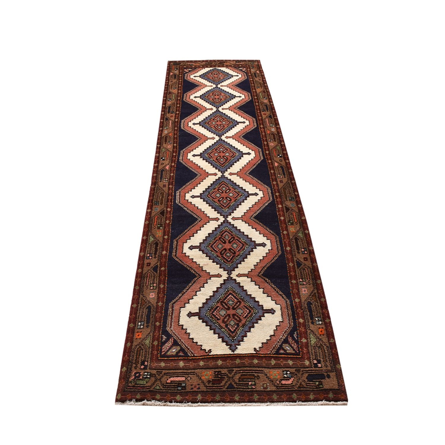 Alfombra de pasillo Alfombra persa - Nómada - 310 x 76 cm - multicolor