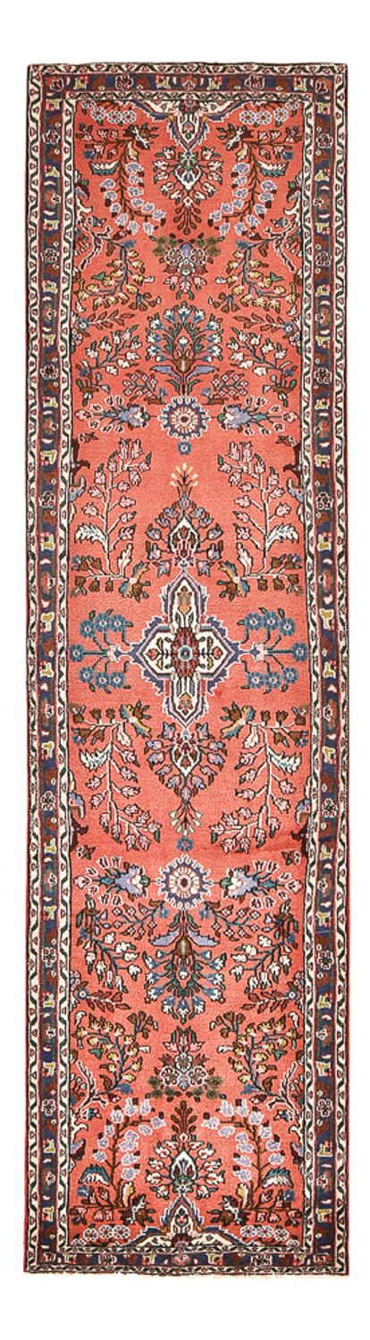 Alfombra de pasillo Alfombra persa - Nómada - 295 x 80 cm - rojo claro