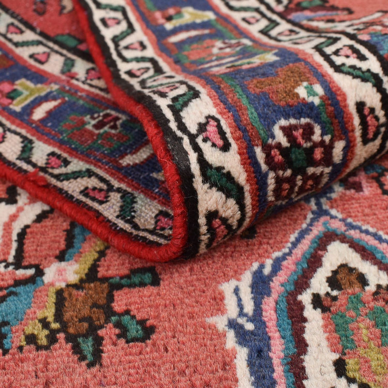 Alfombra de pasillo Alfombra persa - Nómada - 295 x 80 cm - rojo claro