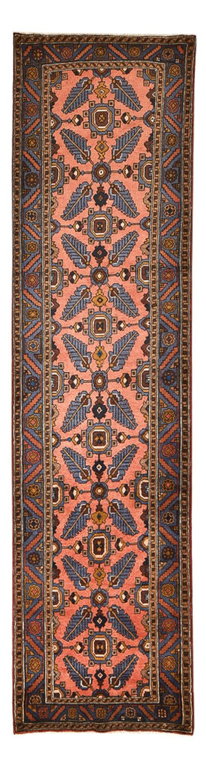 Alfombra de pasillo Alfombra persa - Nómada - 308 x 80 cm - rojo claro