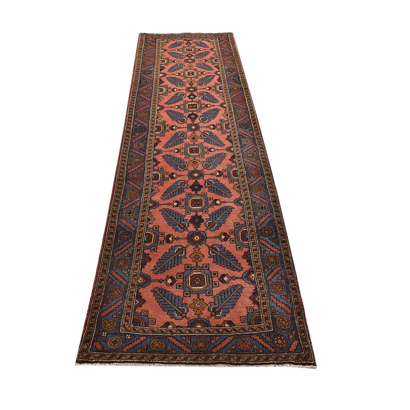Alfombra de pasillo Alfombra persa - Nómada - 308 x 80 cm - rojo claro