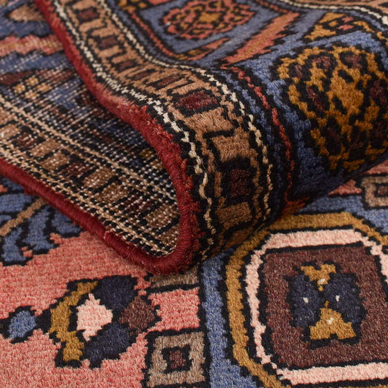 Alfombra de pasillo Alfombra persa - Nómada - 308 x 80 cm - rojo claro