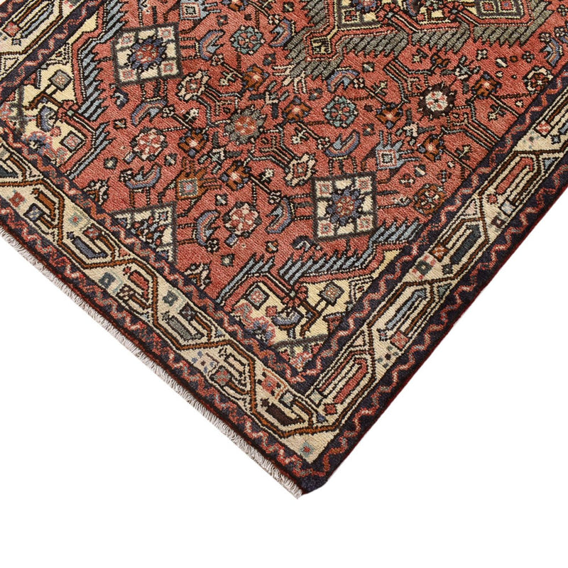 Alfombra de pasillo Alfombra persa - Nómada - 265 x 85 cm - rojo claro