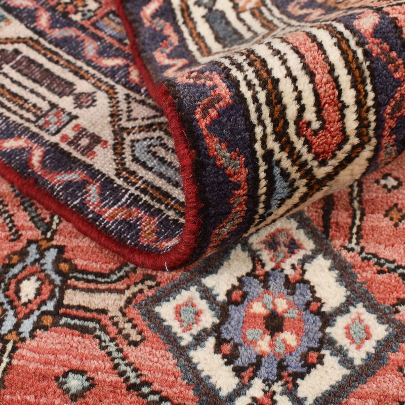 Alfombra de pasillo Alfombra persa - Nómada - 265 x 85 cm - rojo claro