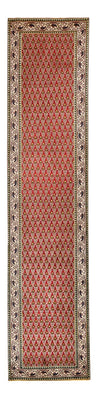 Alfombra de pasillo Alfombra persa - Tabriz - 390 x 87 cm - óxido