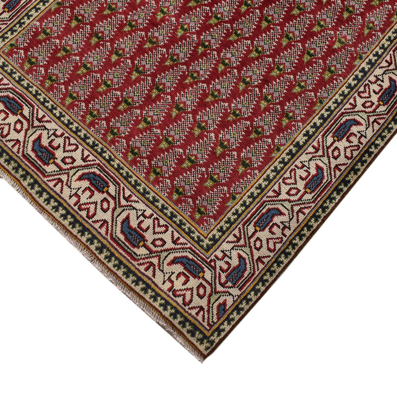 Alfombra de pasillo Alfombra persa - Tabriz - 390 x 87 cm - óxido