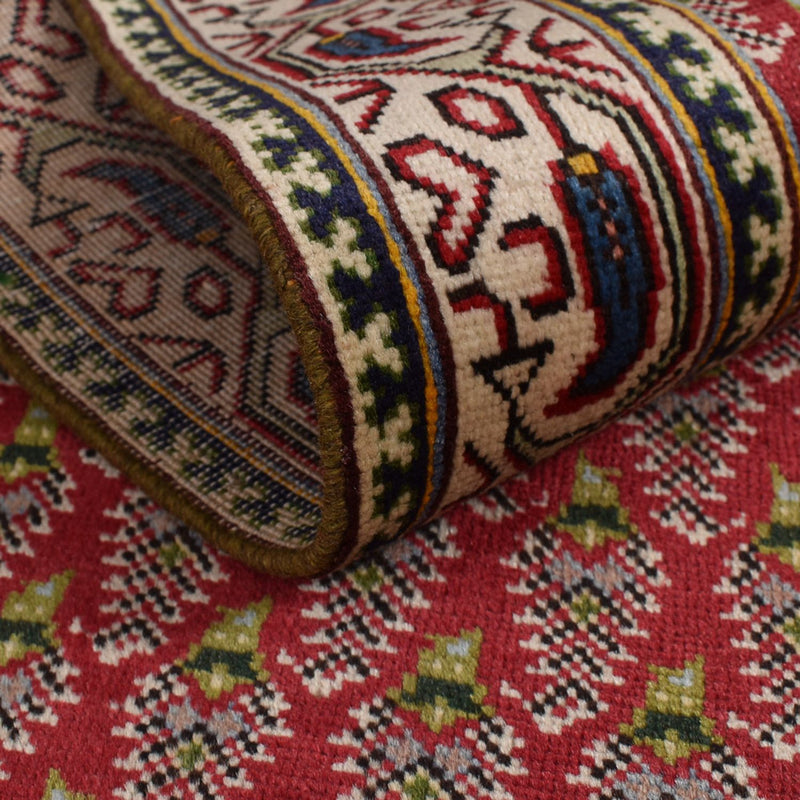 Alfombra de pasillo Alfombra persa - Tabriz - 390 x 87 cm - óxido