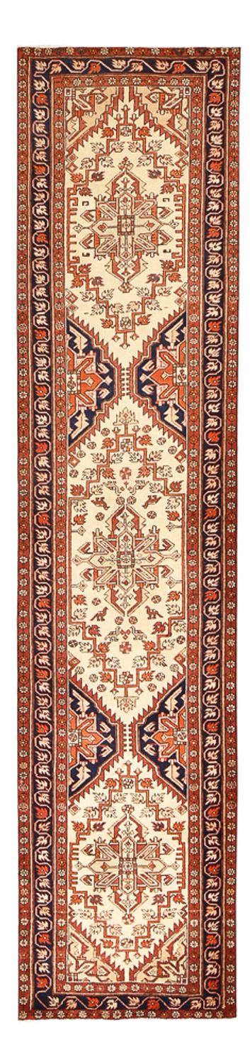 Alfombra de pasillo Alfombra persa - Nómada - 345 x 82 cm - beige