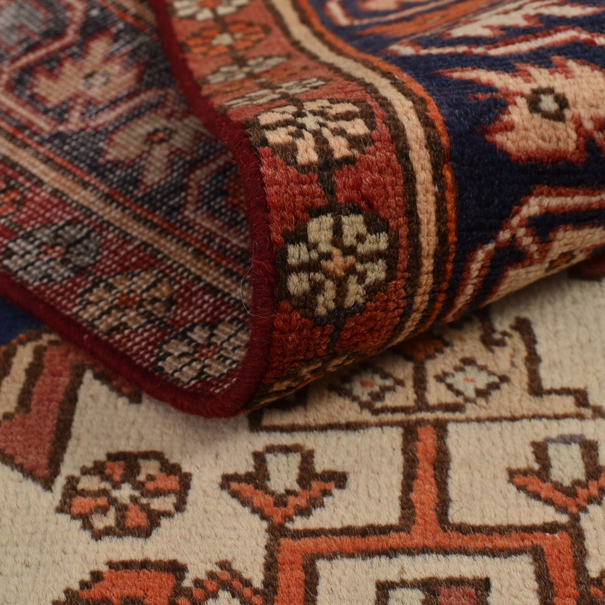 Alfombra de pasillo Alfombra persa - Nómada - 345 x 82 cm - beige