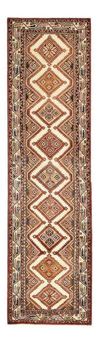 Alfombra de pasillo Alfombra persa - Nómada - 280 x 75 cm - beige claro
