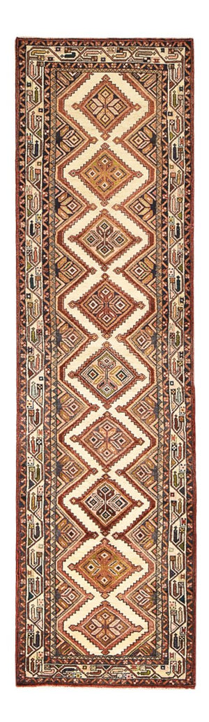Alfombra de pasillo Alfombra persa - Nómada - 280 x 75 cm - beige claro