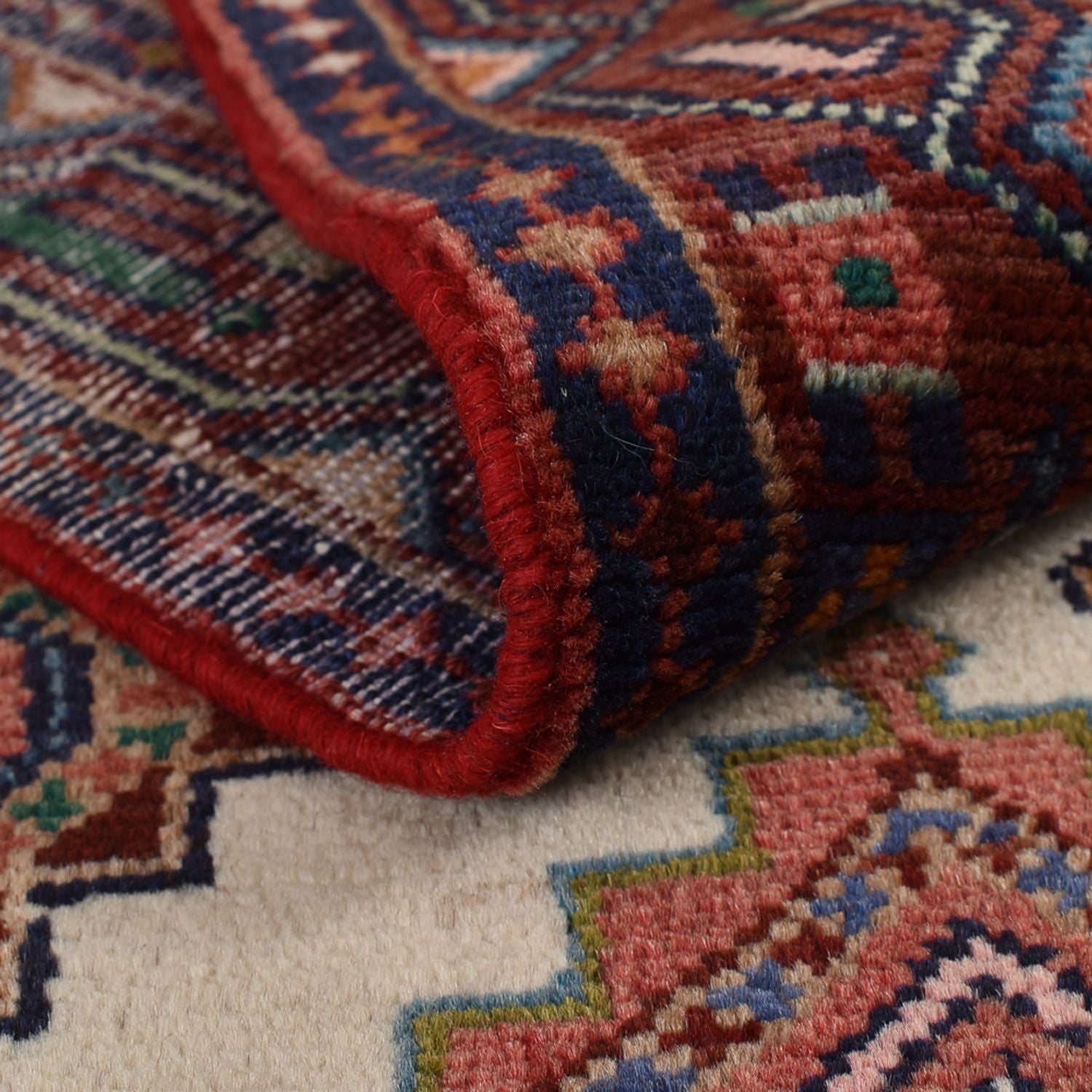 Alfombra de pasillo Alfombra persa - Nómada - 290 x 77 cm - beige oscuro
