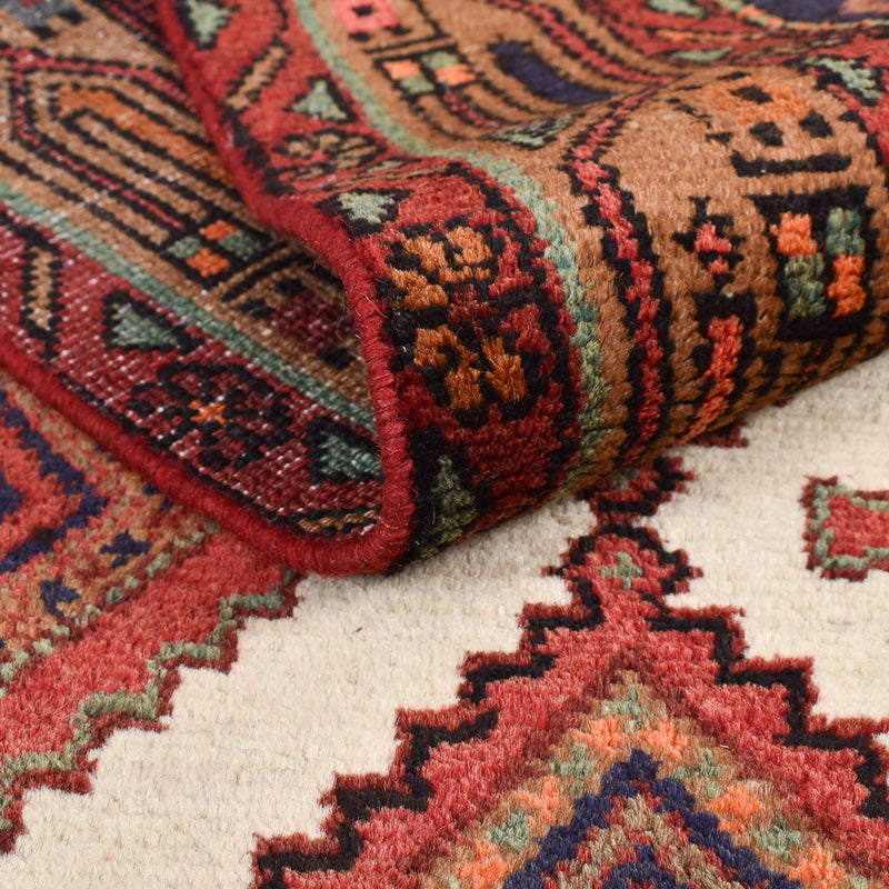 Alfombra de pasillo Alfombra persa - Nómada - 294 x 80 cm - beige oscuro
