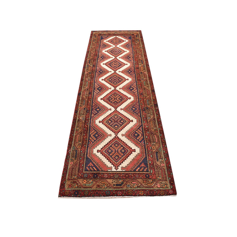 Alfombra de pasillo Alfombra persa - Nómada - 294 x 80 cm - beige oscuro