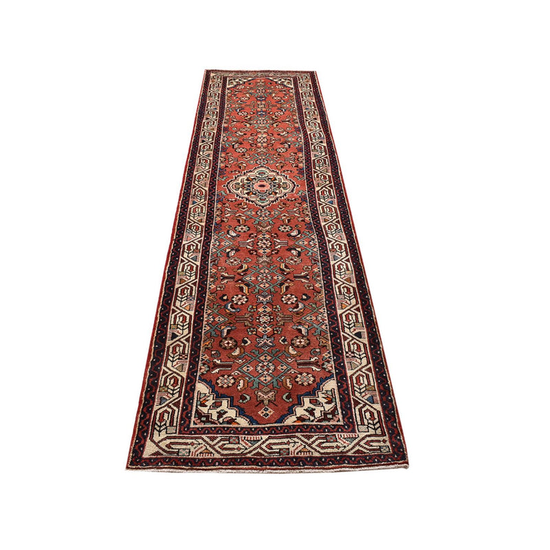 Alfombra de pasillo Alfombra persa - Nómada - 320 x 85 cm - rojo claro