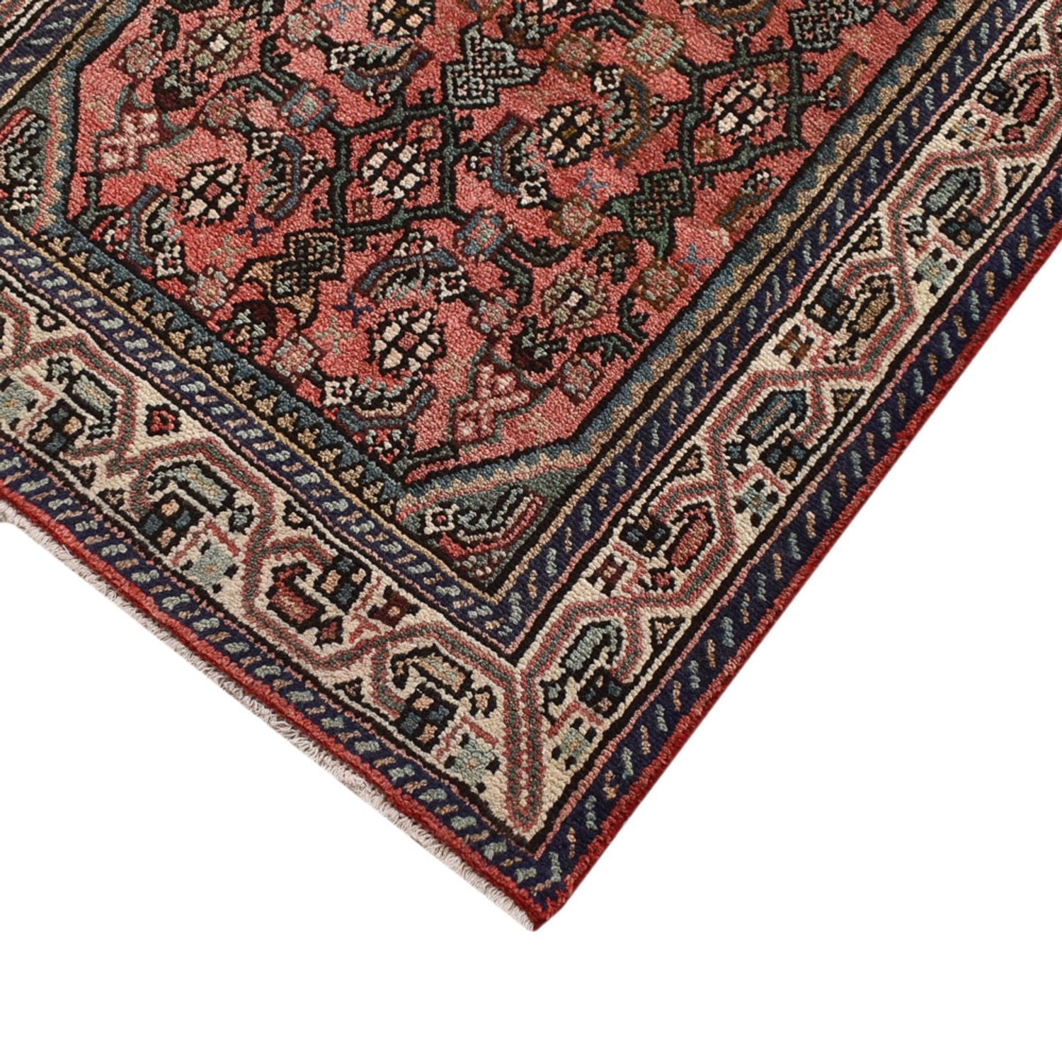 Alfombra de pasillo Alfombra persa - Nómada - 290 x 84 cm - rojo claro