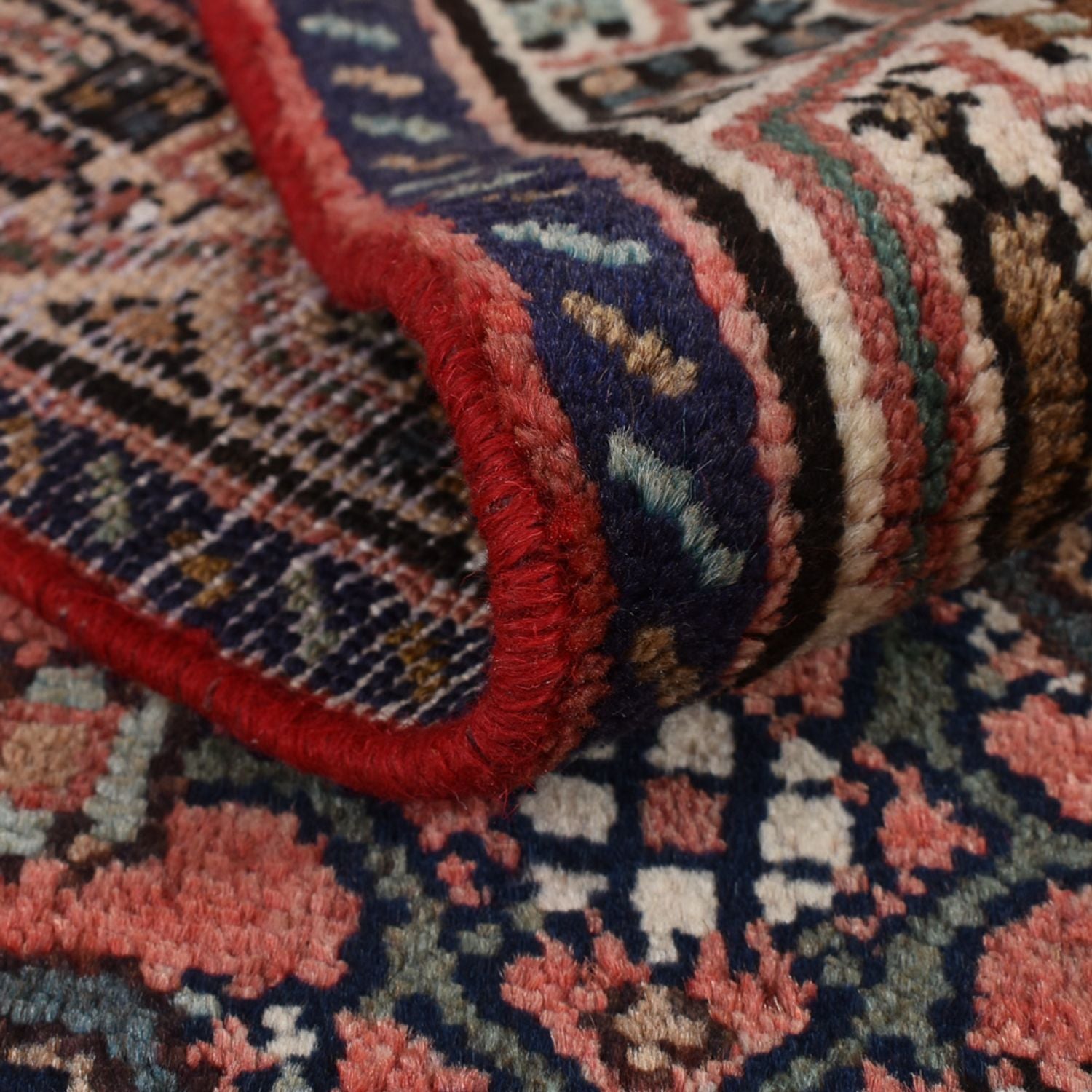 Alfombra de pasillo Alfombra persa - Nómada - 290 x 84 cm - rojo claro