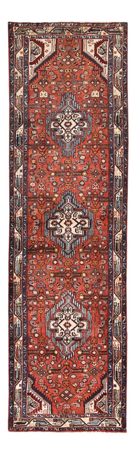 Alfombra de pasillo Alfombra persa - Nómada - 281 x 81 cm - rojo