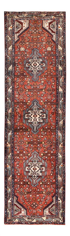 Alfombra de pasillo Alfombra persa - Nómada - 281 x 81 cm - rojo