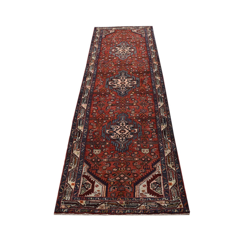 Alfombra de pasillo Alfombra persa - Nómada - 281 x 81 cm - rojo