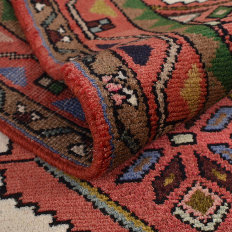 Alfombra de pasillo Alfombra persa - Nómada - 273 x 75 cm - rojo claro