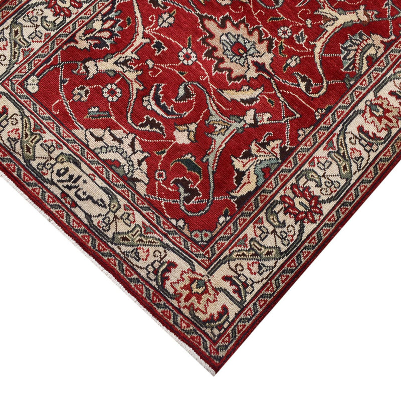Alfombra de pasillo Alfombra persa - Tabriz - 458 x 81 cm - rojo