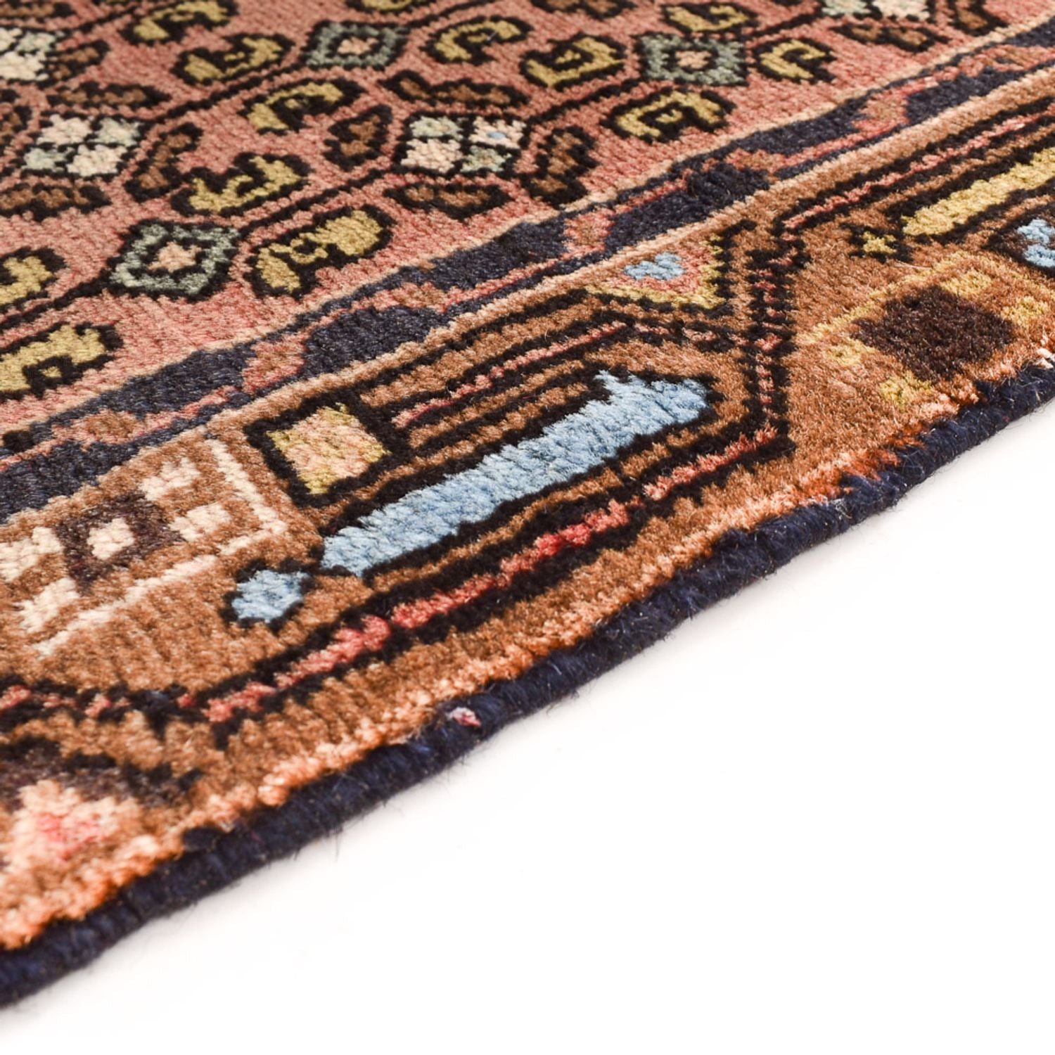 Alfombra de pasillo Alfombra persa - Nómada - 284 x 80 cm - rojo claro