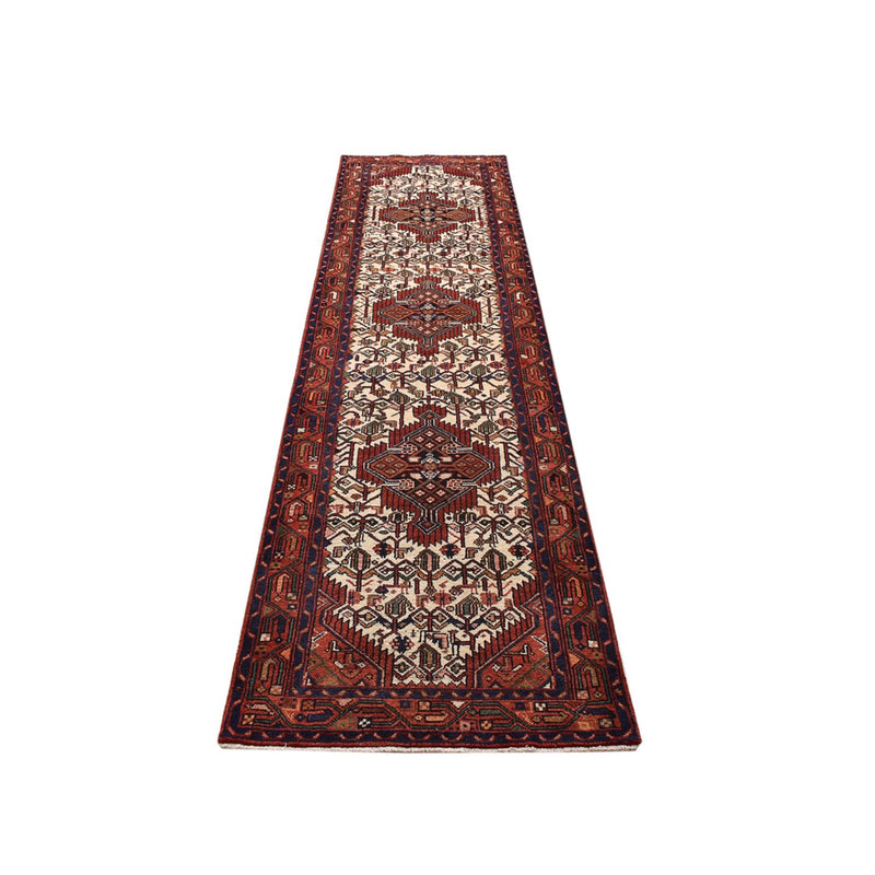 Alfombra de pasillo Alfombra persa - Nómada - 310 x 81 cm - beige