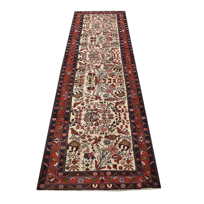 Alfombra de pasillo Alfombra persa - Nómada - 302 x 82 cm - beige