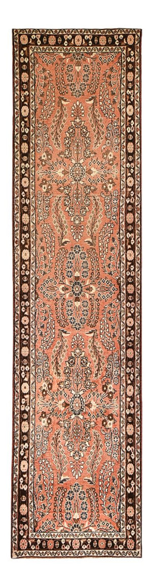 Alfombra de pasillo Alfombra persa - Clásica - 373 x 90 cm - rojo claro