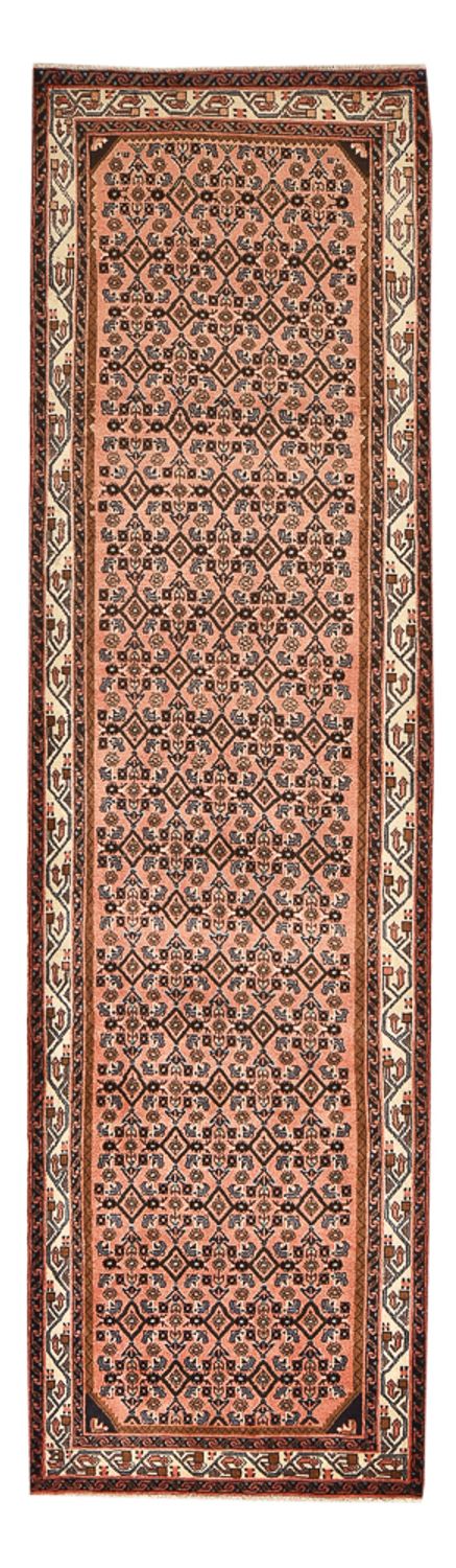 Alfombra de pasillo Alfombra persa - Nómada - 295 x 85 cm - beige oscuro