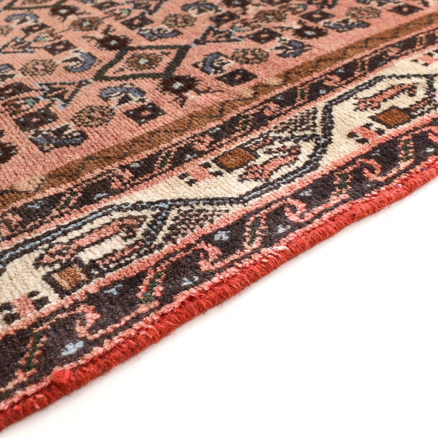 Alfombra de pasillo Alfombra persa - Nómada - 295 x 85 cm - beige oscuro
