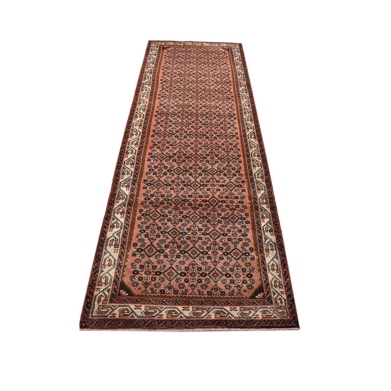 Alfombra de pasillo Alfombra persa - Nómada - 295 x 85 cm - beige oscuro