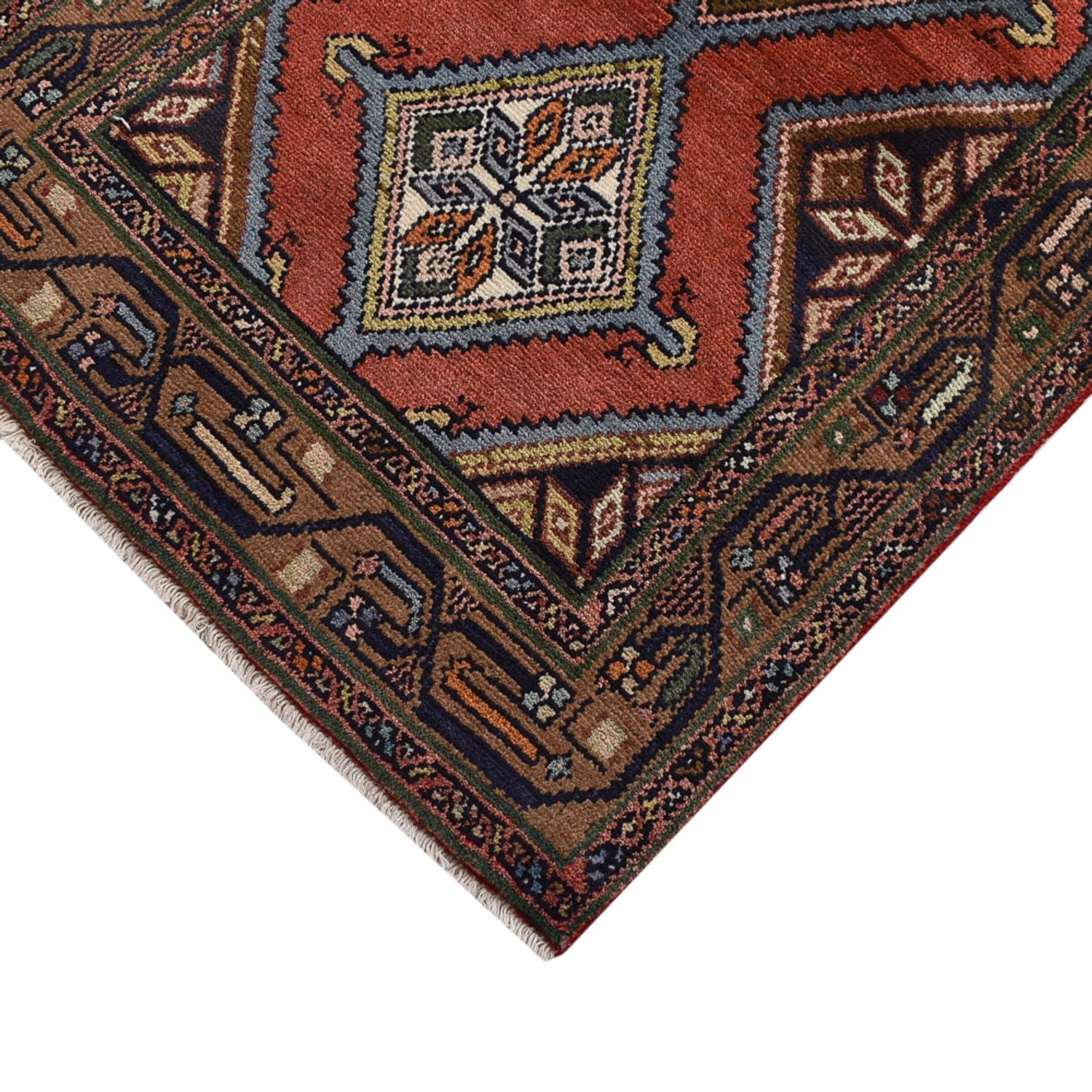 Alfombra de pasillo Alfombra persa - Nómada - 281 x 75 cm - rojo