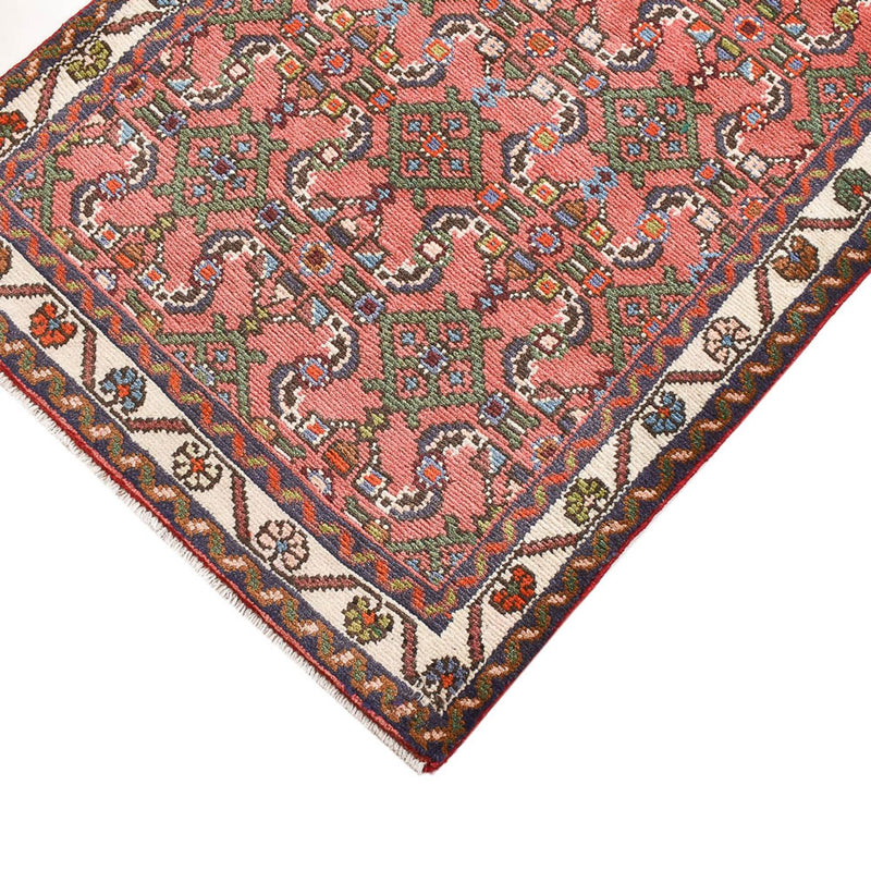 Alfombra de pasillo Alfombra persa - Nómada - 195 x 74 cm - rojo claro