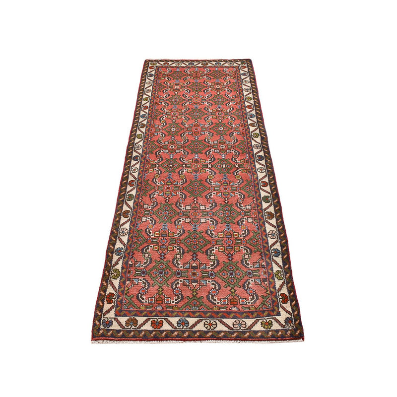 Alfombra de pasillo Alfombra persa - Nómada - 195 x 74 cm - rojo claro
