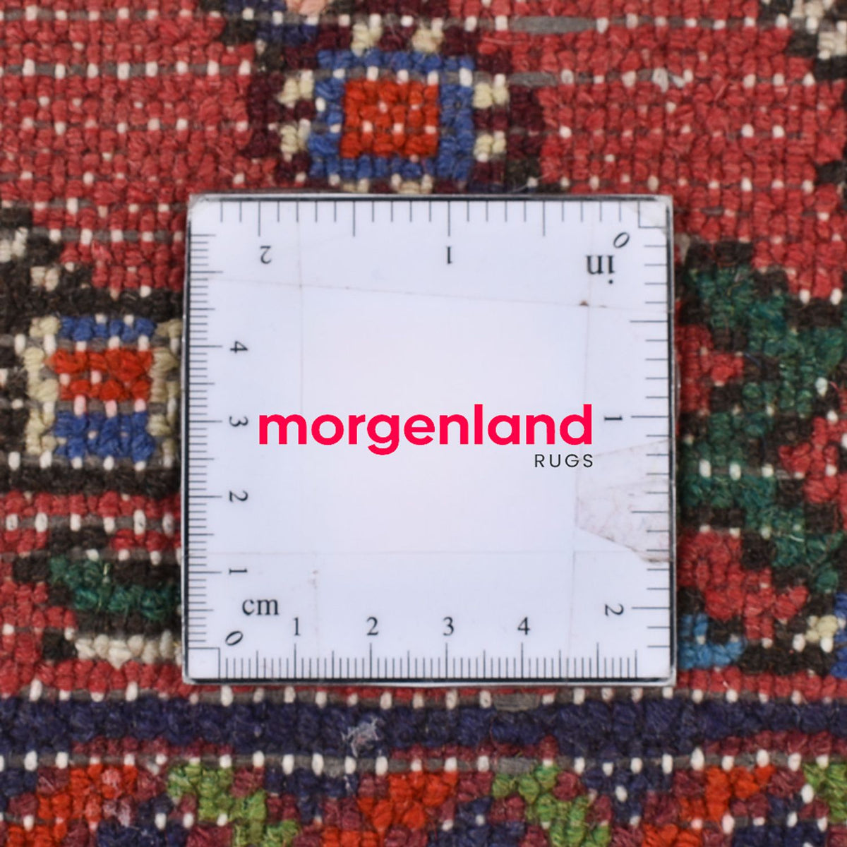 Alfombra de pasillo Alfombra persa - Nómada - 195 x 74 cm - rojo claro