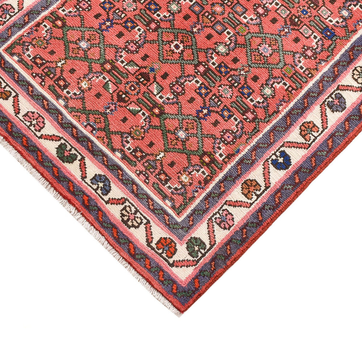 Alfombra de pasillo Alfombra persa - Nómada - 197 x 71 cm - rojo