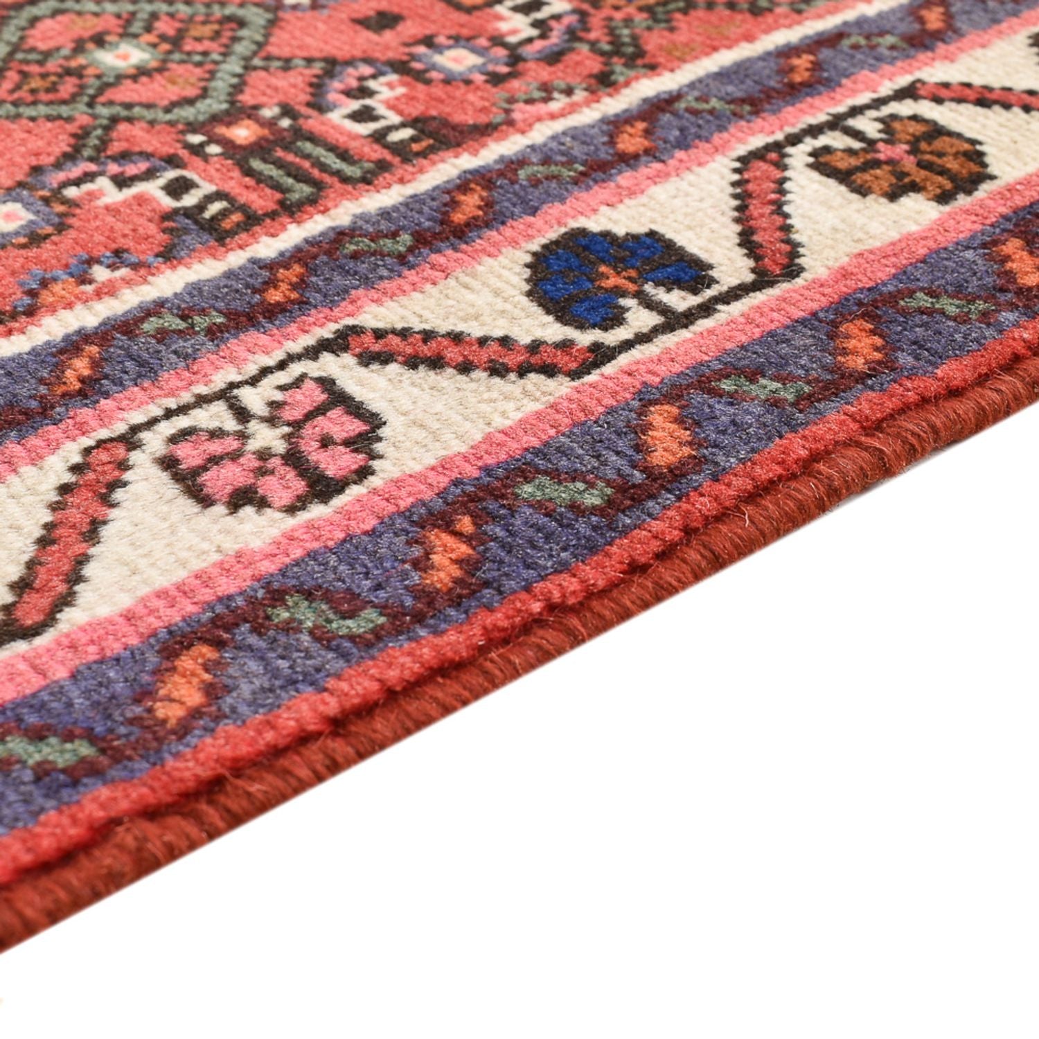 Alfombra de pasillo Alfombra persa - Nómada - 197 x 71 cm - rojo