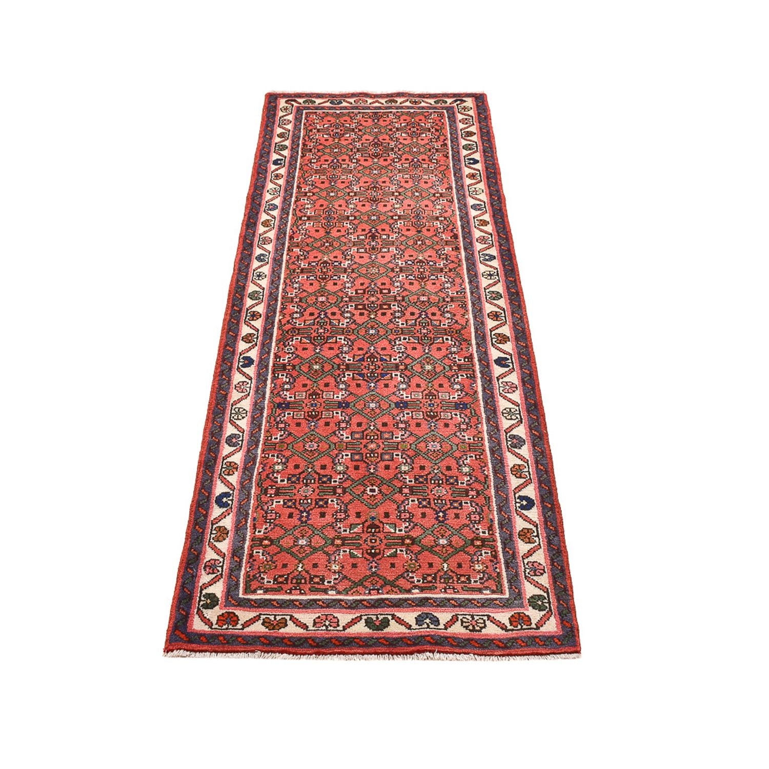 Alfombra de pasillo Alfombra persa - Nómada - 197 x 71 cm - rojo