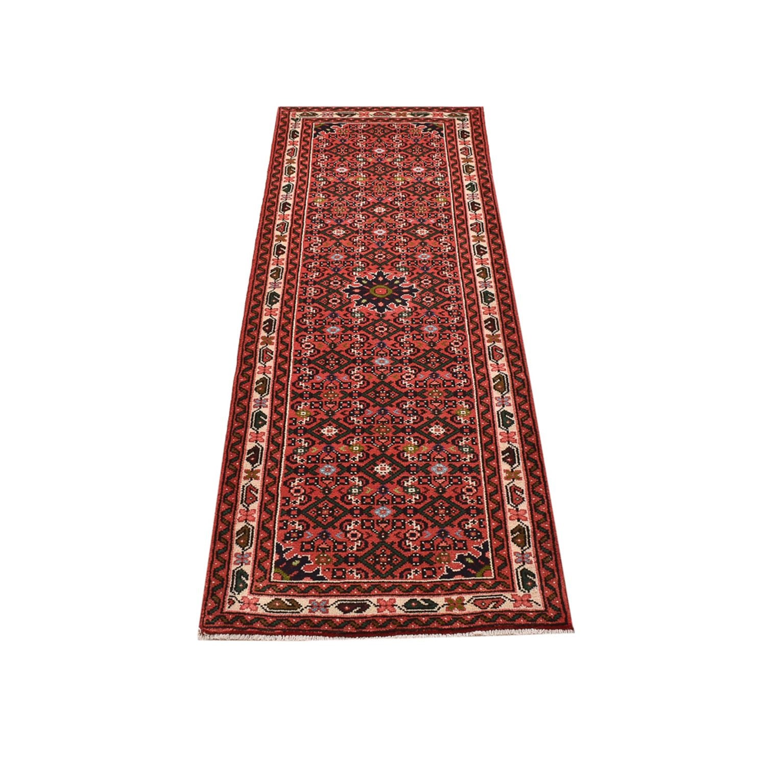 Alfombra de pasillo Alfombra persa - Nómada - 191 x 67 cm - rojo