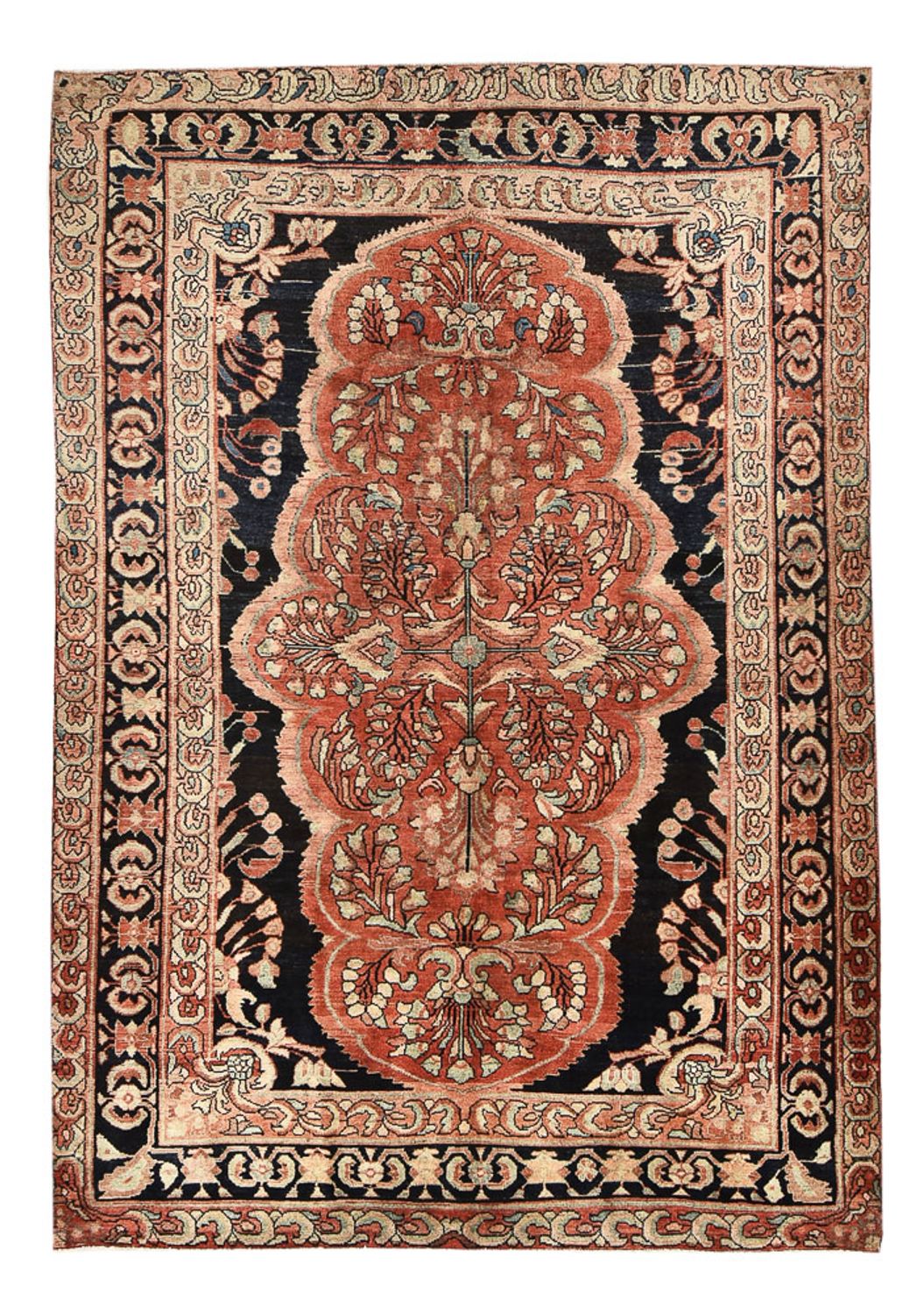 Alfombra persa - Clásica - 290 x 202 cm - rojo claro