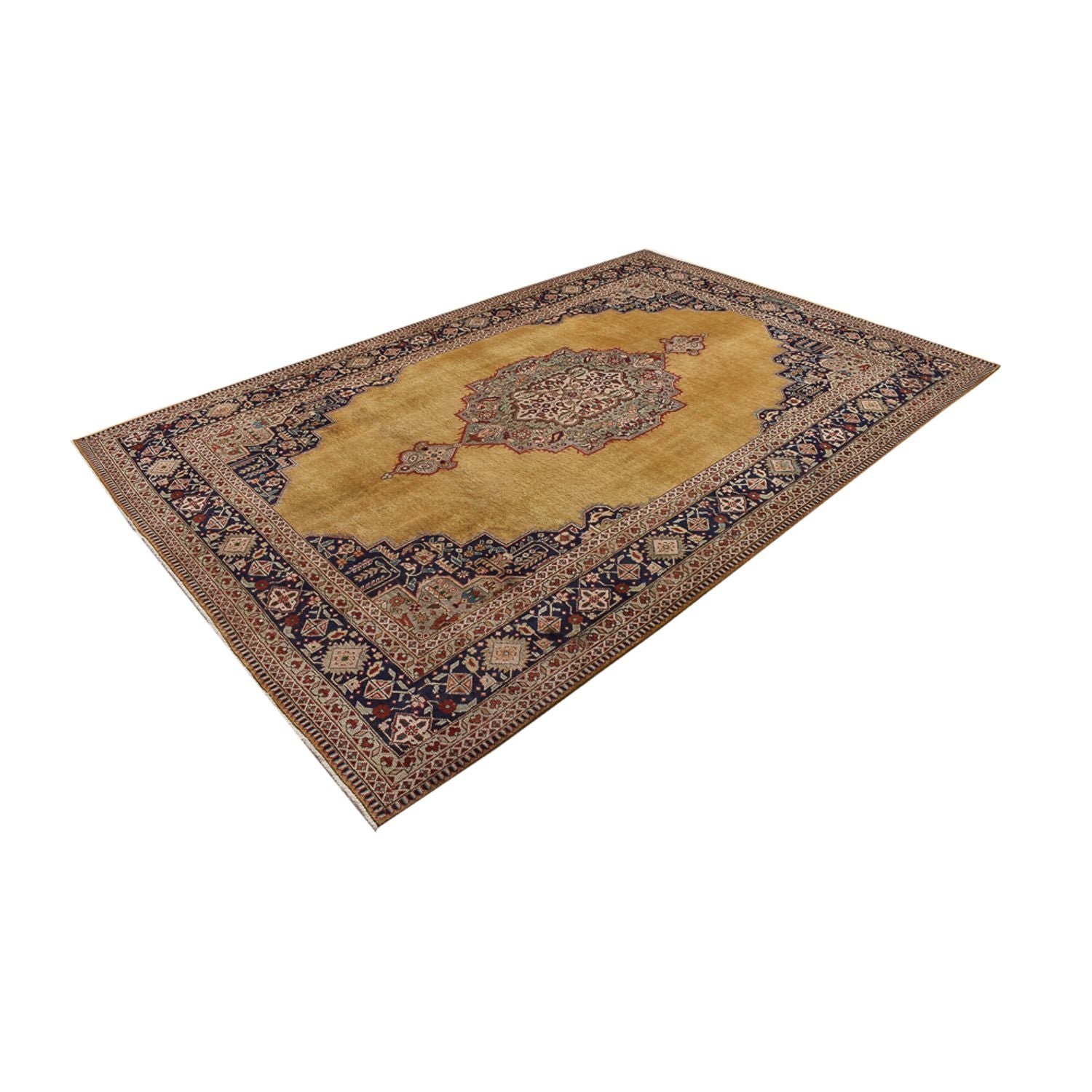Alfombra persa - Tabriz - 354 x 237 cm - oro