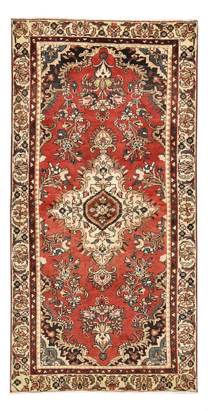 Alfombra de pasillo Alfombra persa - Nómada - 207 x 104 cm - rojo