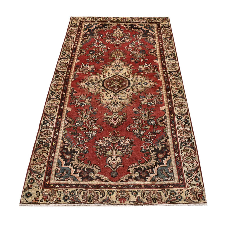 Alfombra de pasillo Alfombra persa - Nómada - 207 x 104 cm - rojo