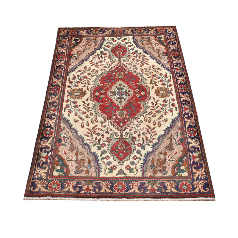 Alfombra persa - Tabriz - 149 x 93 cm - beige