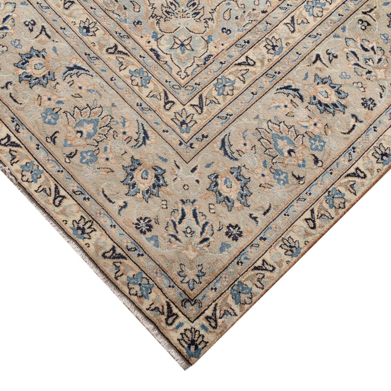 Alfombra persa - Keshan - 334 x 240 cm - beige